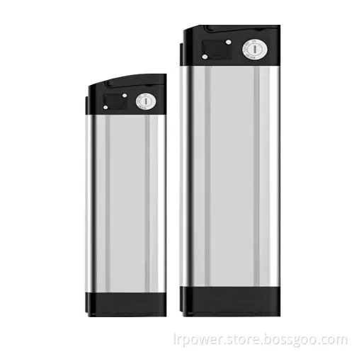 Rechargeable 10ah Lithium Ion Batteries Silver Fish Ebike Battery 36V Battery Pack for Electric Bikes